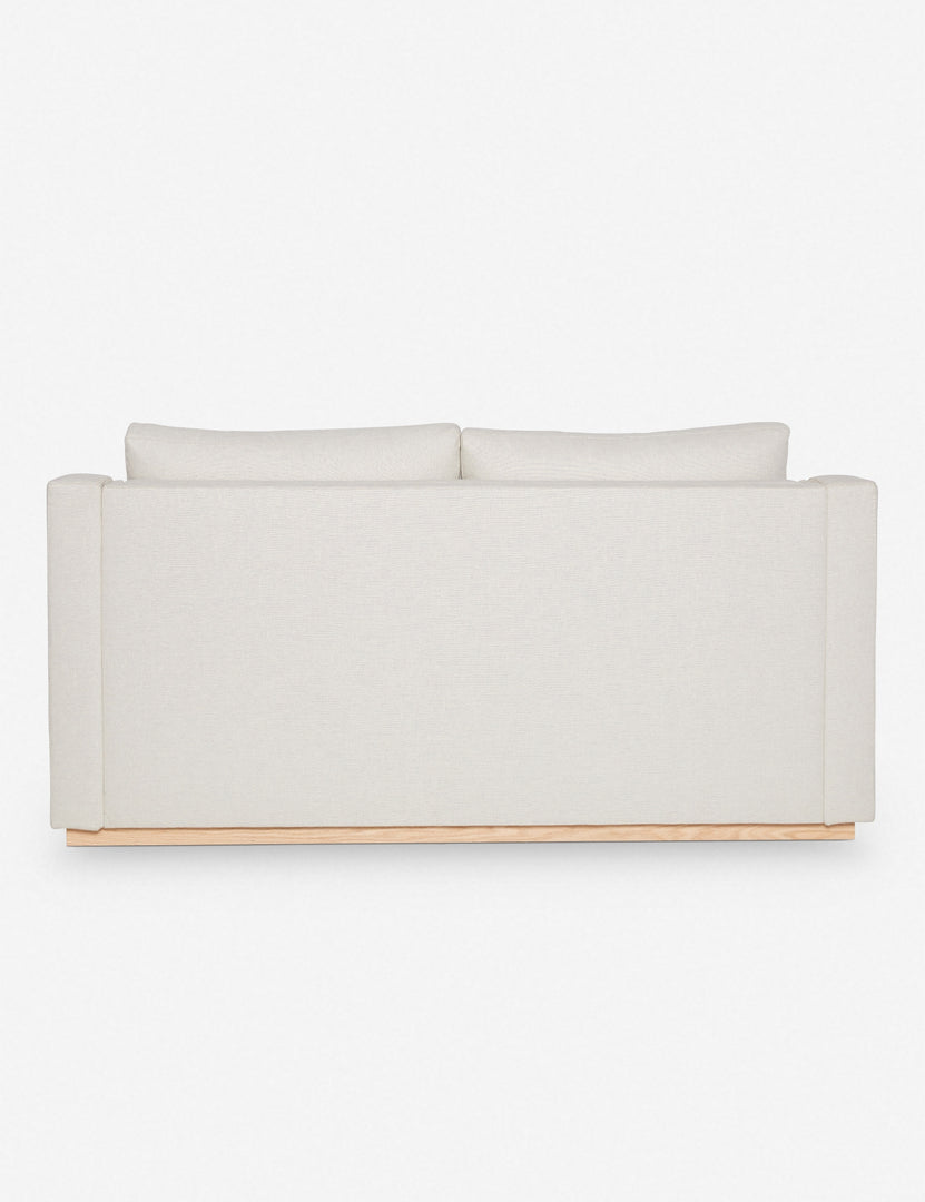 #size::king #color::natural #size::queen | Back of the Coniston Natural Linen Sleeper Sofa