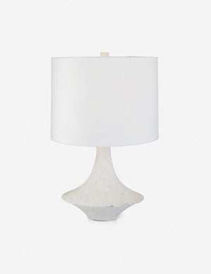 Coulwood ivory table lamp with sculptural base