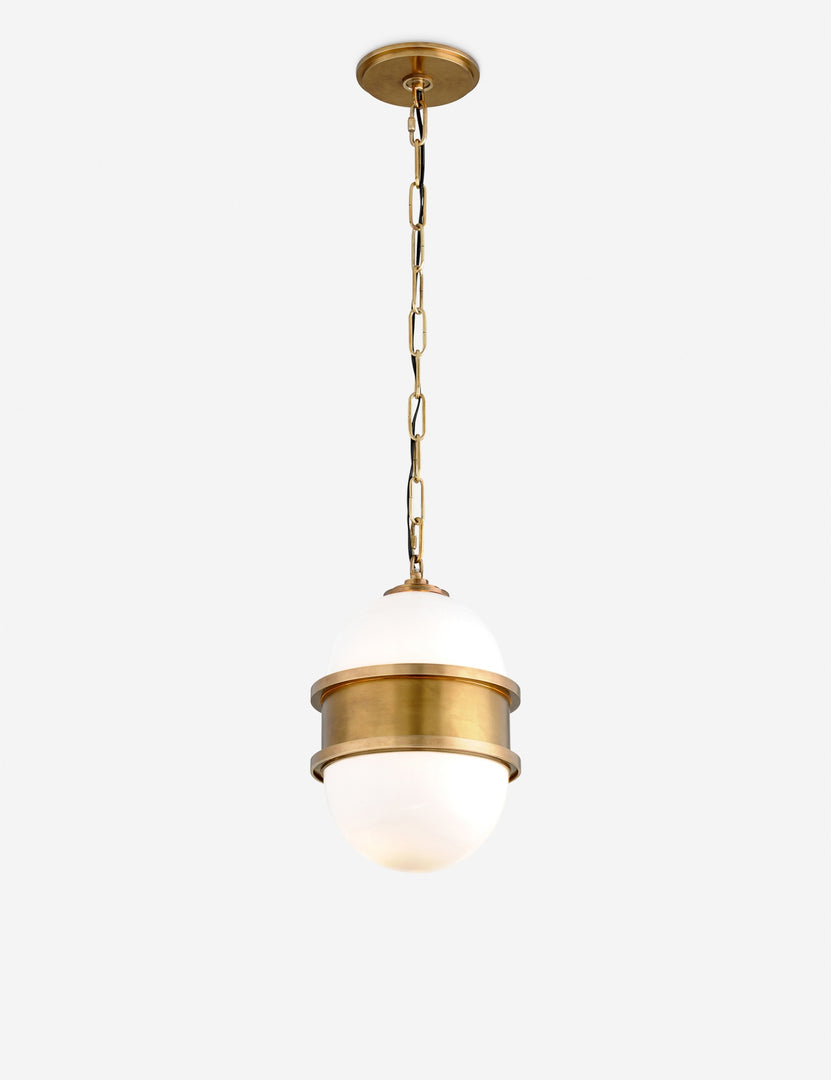 #size::large #color::gold #size::small | Cristof oval golden Pendant Light 