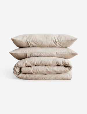 European Flax Linen® Duvet Set by Cultiver
