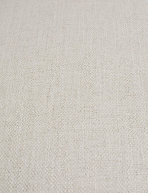 Woven ivory fabric
