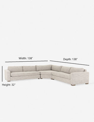 Derbie Extended Corner Sectional Sofa