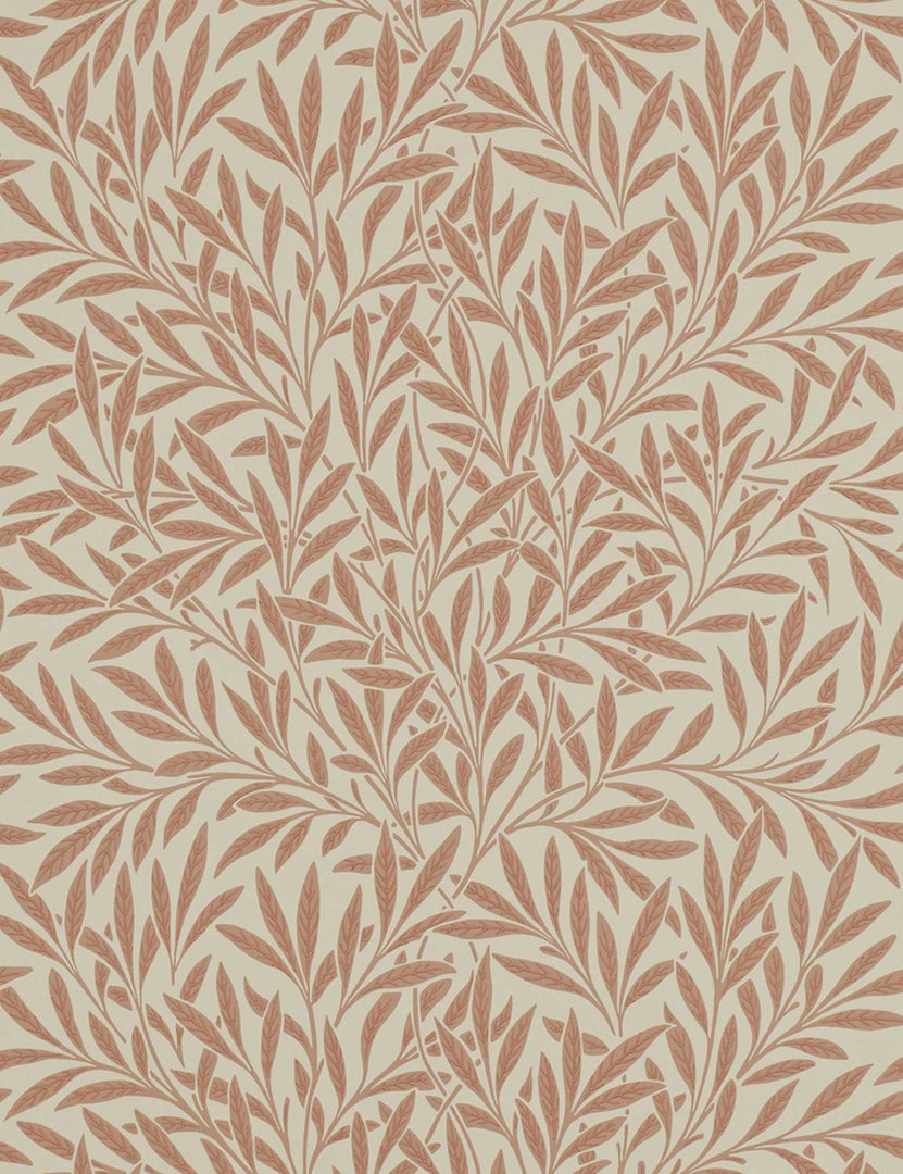 Morris & Co. Willow Wallpaper, Russet Swatch