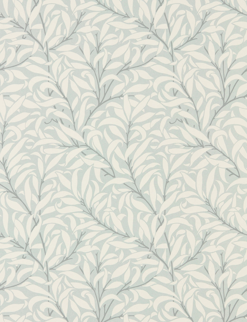 Morris & Co. Pure Willow Bough Wallpaper, Eggshell/Chalk Swatch