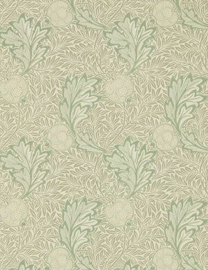 Morris & Co. Apple Wallpaper, Bay Leaf Swatch