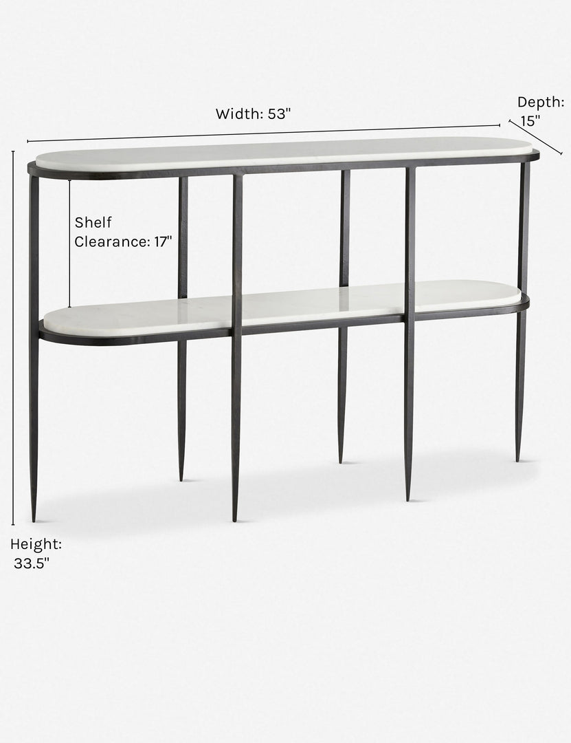 Elton Console Table by Arteriors
