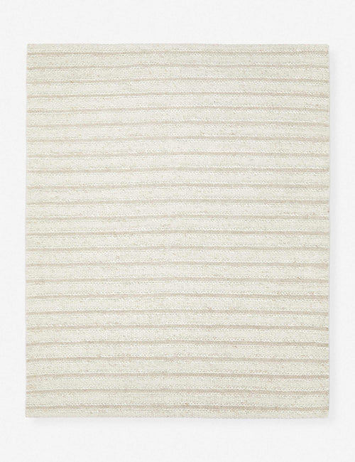 #size::3--x-5- #size::5--x-8- #size::8--x-10- #size::9--x-12- #color::soft-sand #size::10--x-14- | Estie white rug with thick braids | Estie ivory rug featuring a thickly braided construction