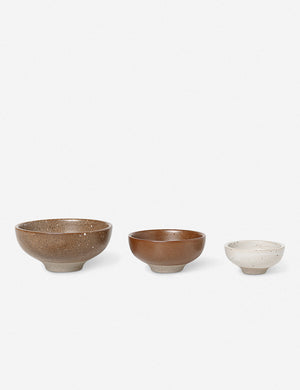 Petite Bowls (Set of 3) by Ferm Living