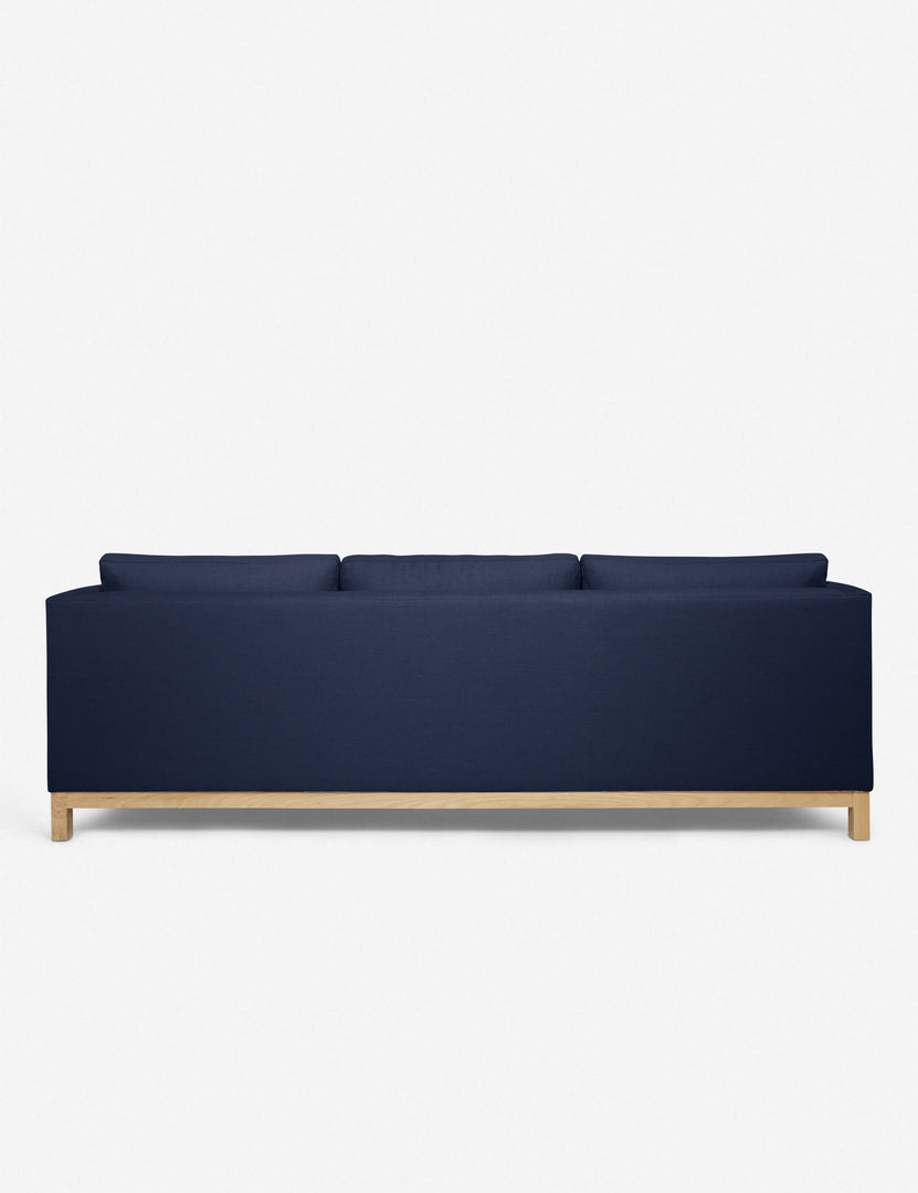 #color::dark-blue #size::96--x-37--x-33- #configuration::right-facing | Back of the Hollingworth Dark Blue Linen sectional sofa