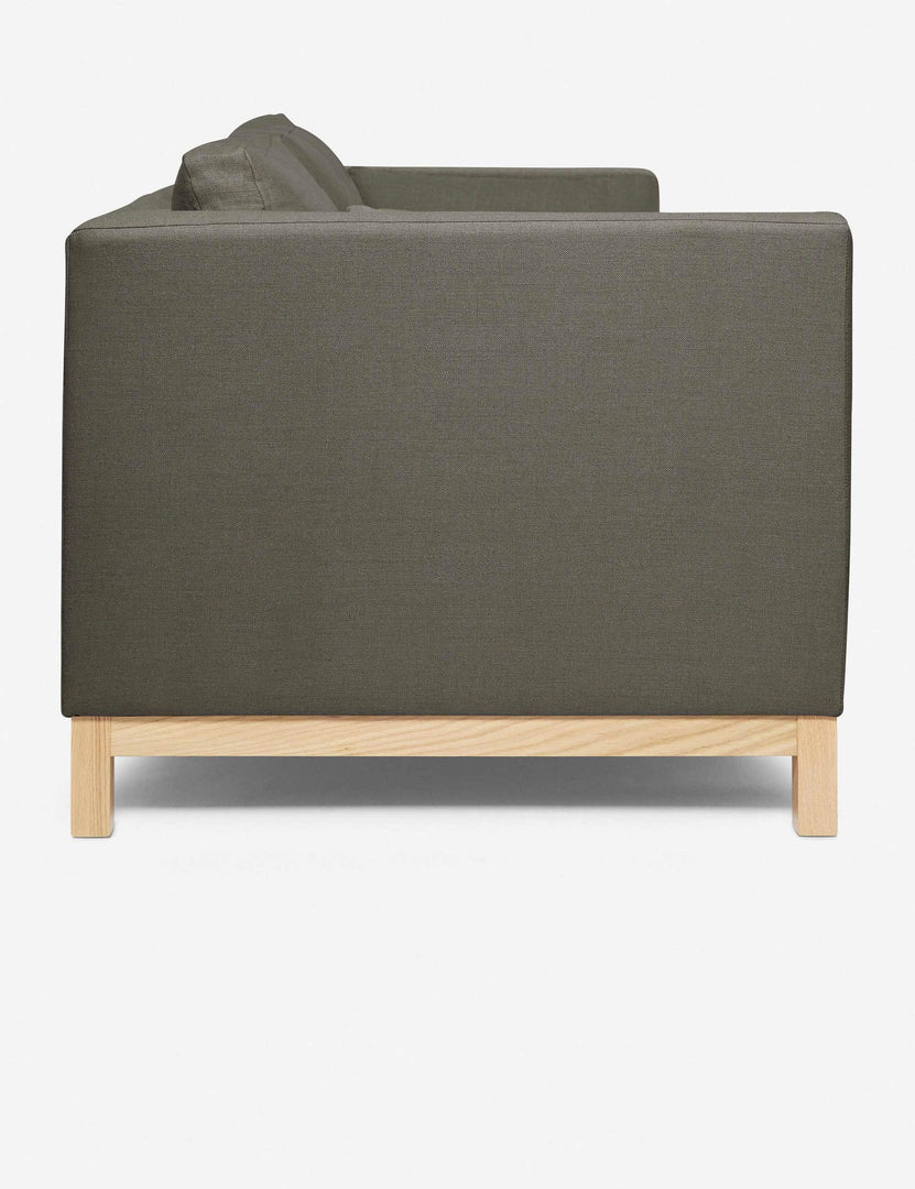 #size::84-W #size::96-W #color::loden | Side of the Loden Gray Hollingworth Sofa