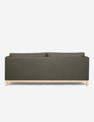 Back of the Loden Gray Hollingworth Sofa