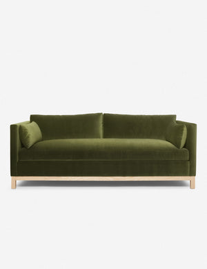 Jade Green Velvet Hollingworth Sofa by Ginny Macdonald