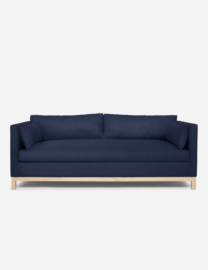 #size::84-W #size::96-W #color::dark-blue | Dark Blue Hollingworth Sofa by Ginny Macdonald