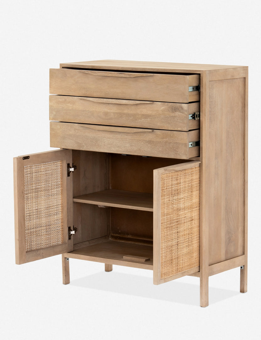 Hannah Wood + Cane Dresser