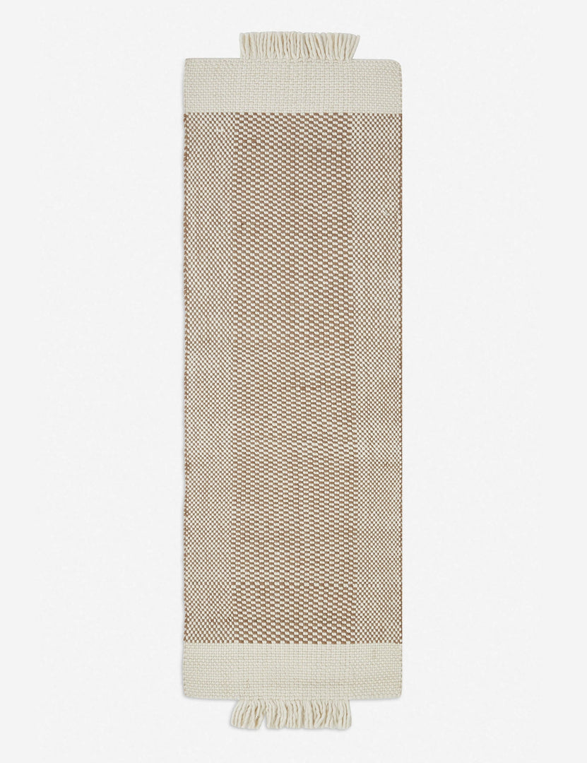 #color::rust #size::2-6--x-8- | Joelle rust rug in its runner size