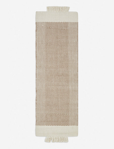 #color::rust #size::2-6--x-8- | Joelle rust rug in its runner size