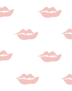 Lips Wallpaper by Clare V. Swatch