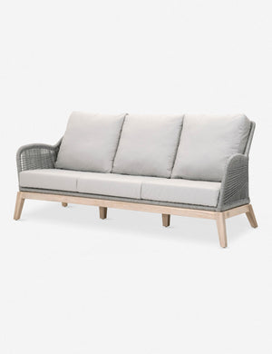 Angled view of the London Indoor / Outdoor Sofa