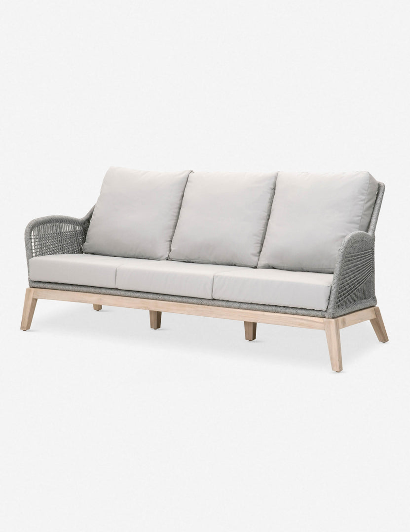 | Angled view of the London Indoor / Outdoor Sofa