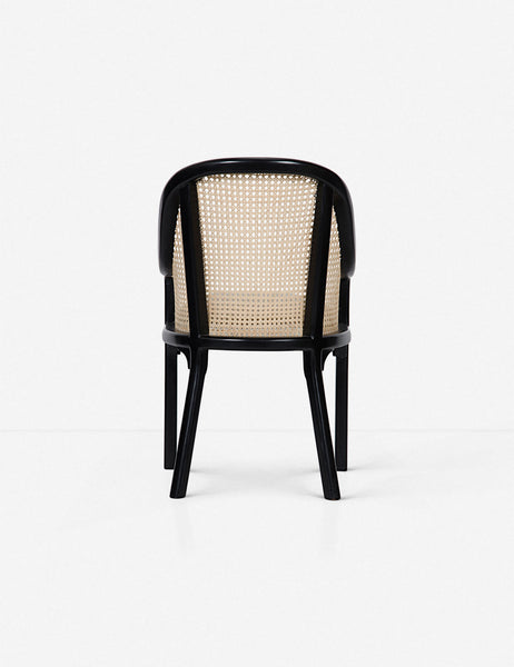 | Back of the Loreana accent chair