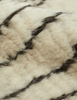 Detailed shot of the Nora Moroccan Rug