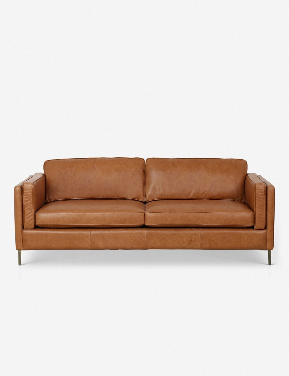 Orielle Leather Sofa by Lulu and Georgia