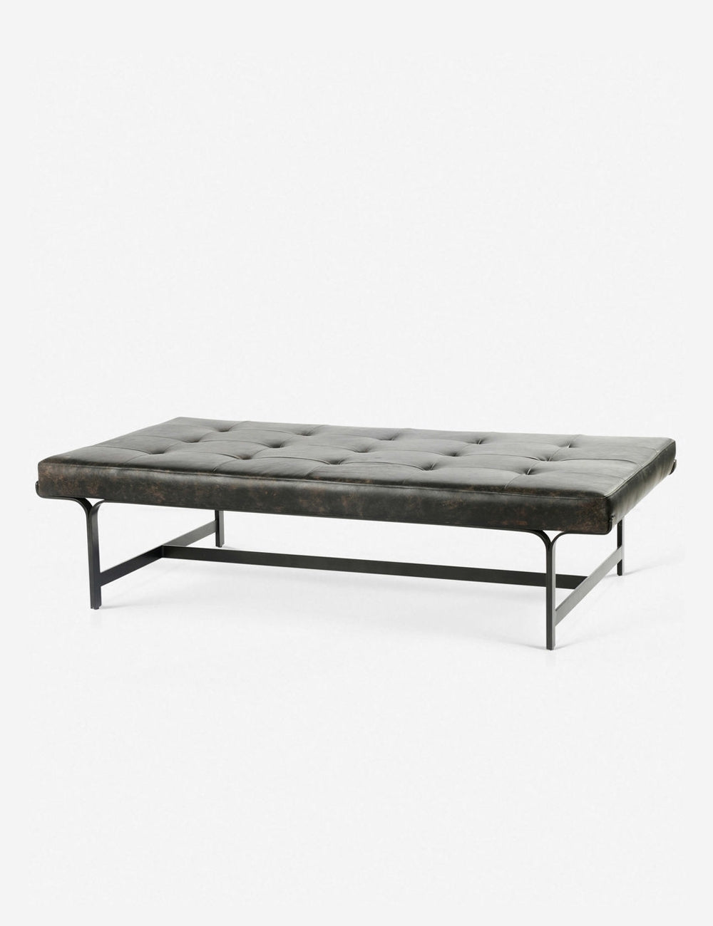 Patrizia Leather Coffee Table - Thumbnail 2