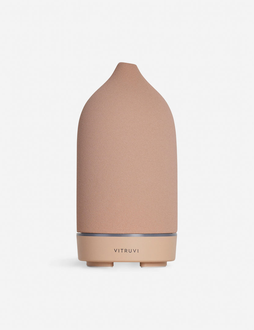 #color::suede | Suede pink Stone Diffuser by Vitruvi