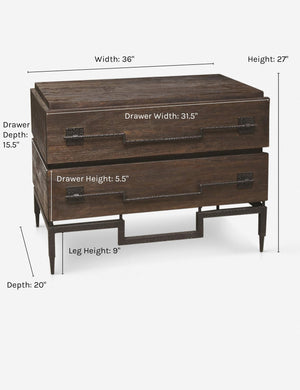 Quella 2-Drawer Dresser