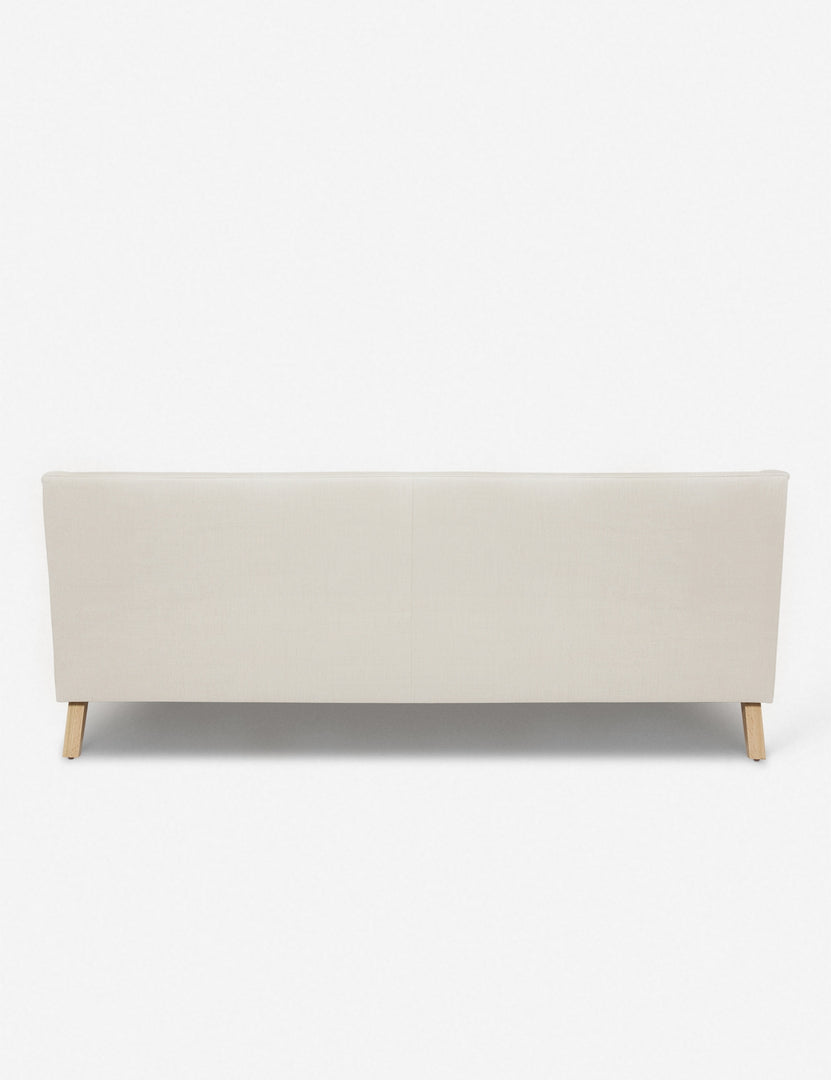 #size::72-W #size:84-W #color::natural #size::96-W | Back of the Rivington Natural Linen sofa