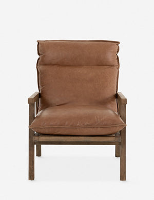 Rowena Leather Accent Chair