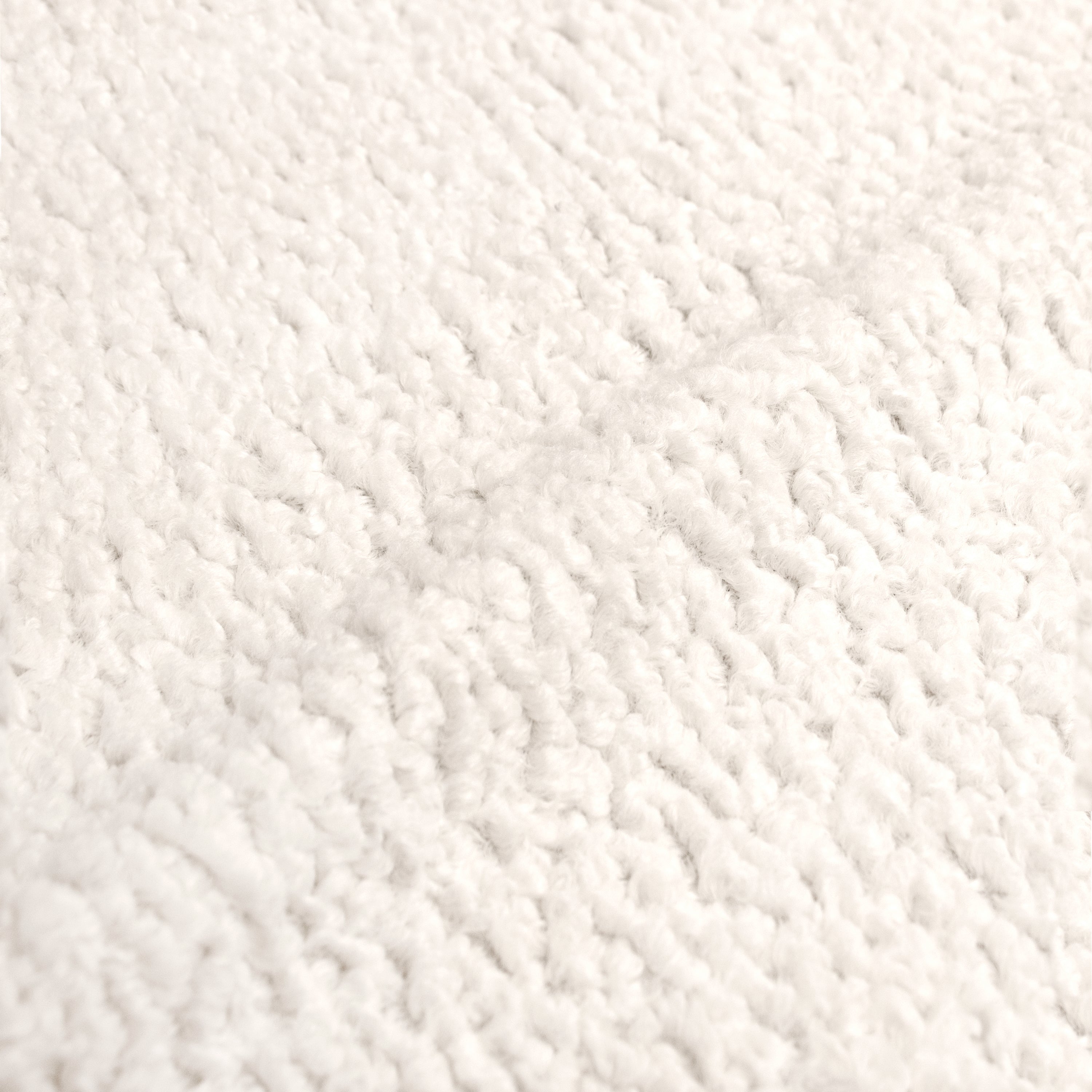 Cream Sherpa Fabric Swatch