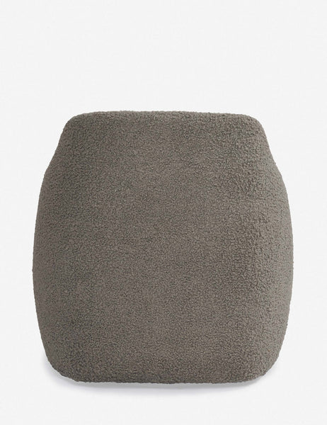 #color::gray-boucle | Back of the Tobi Gray Boucle swivel chair