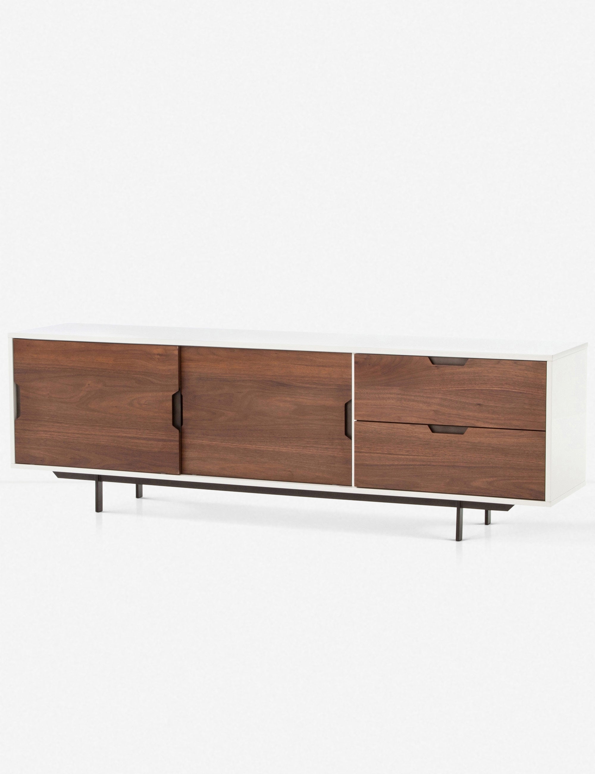 LANDGATHOME Cordelle Media Console - Thumbnail 4