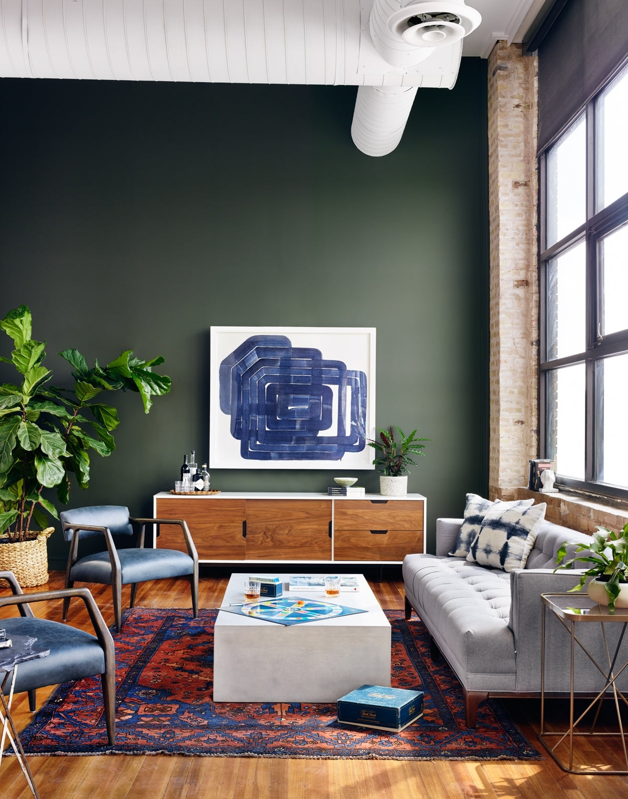 LANDGATHOME Cordelle Media Console - Thumbnail 5