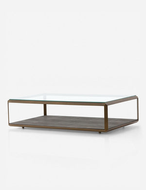 Angled view of the Eryn Coffee Table