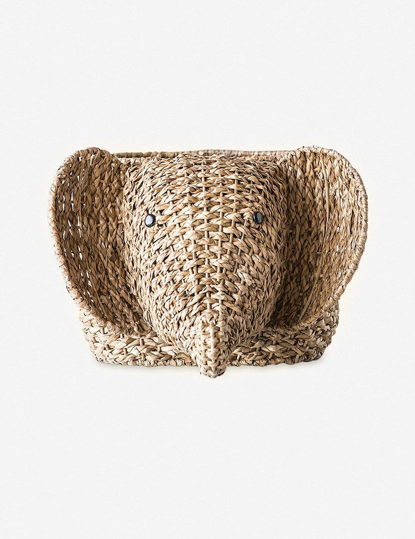 Woven Elephant Basket
